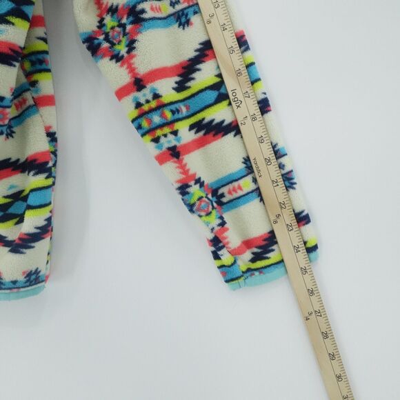 Southern Marsh Sweater XXL Cream Harbuck Aztec Pullover Fleece 1/4 Zip - Picture 6 of 13